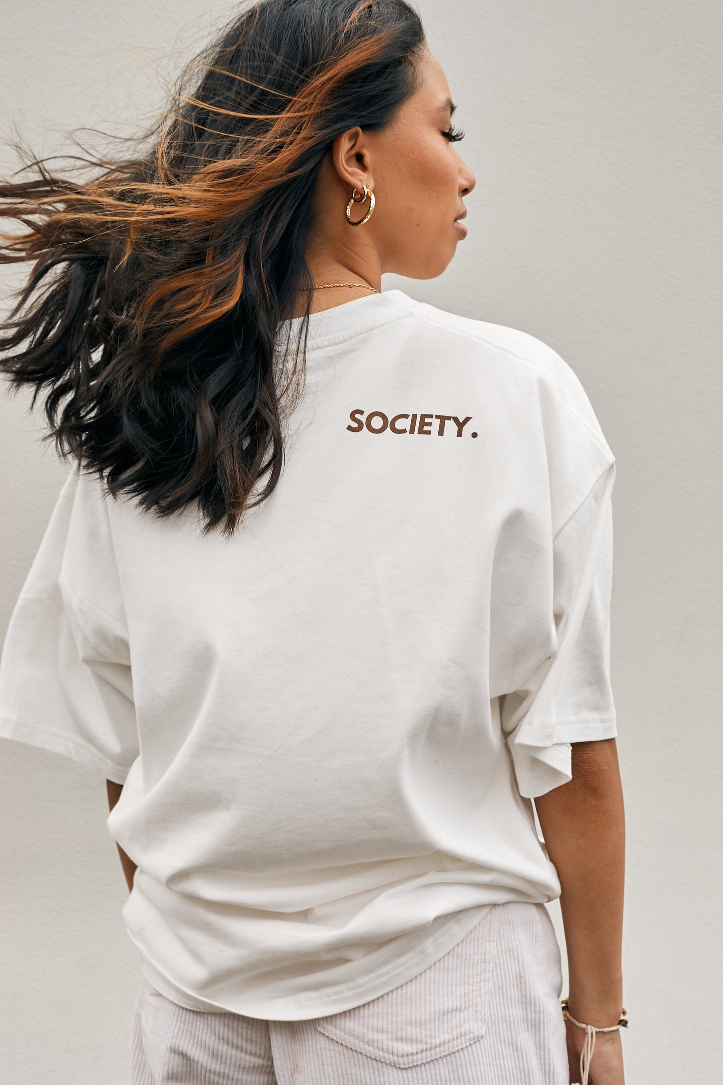 Influencing Society White Tee